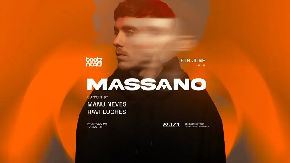 Massano (Drumcode/Afterlife) - Sydney