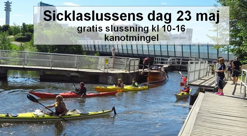 Slussdag – Sicklaslussens vårmönstring
