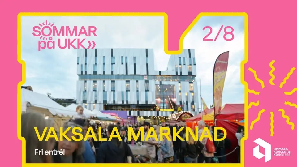 Vaksala marknad • 2/8 • Vaksala torg • Fri entré