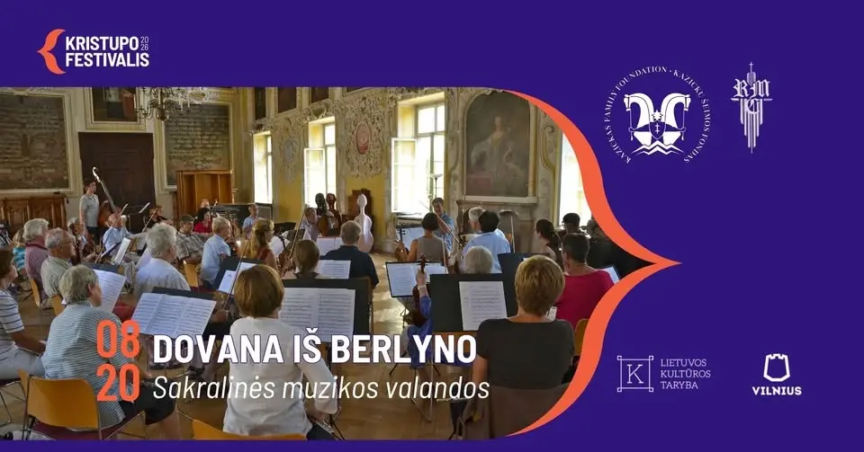 SAKRALINĖS MUZIKOS VALANDOS. DOVANA IŠ BERLYNO