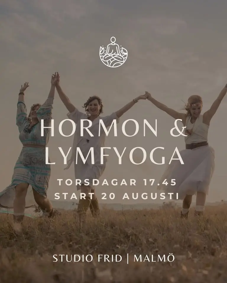 Hormon- och lymfyoga 8 gånger