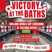 Victory at the Baths: World Cup England vs Croatia Fanzone