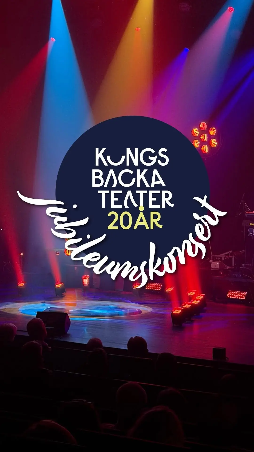 Kungsbacka Teater 20 År – Jubileumskonsert