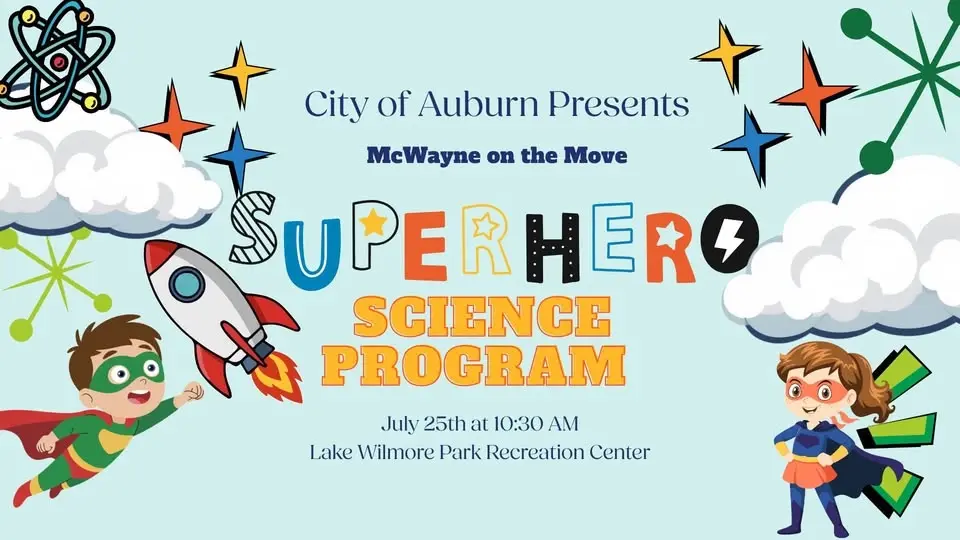 Superhero Science at Lake Wilmore