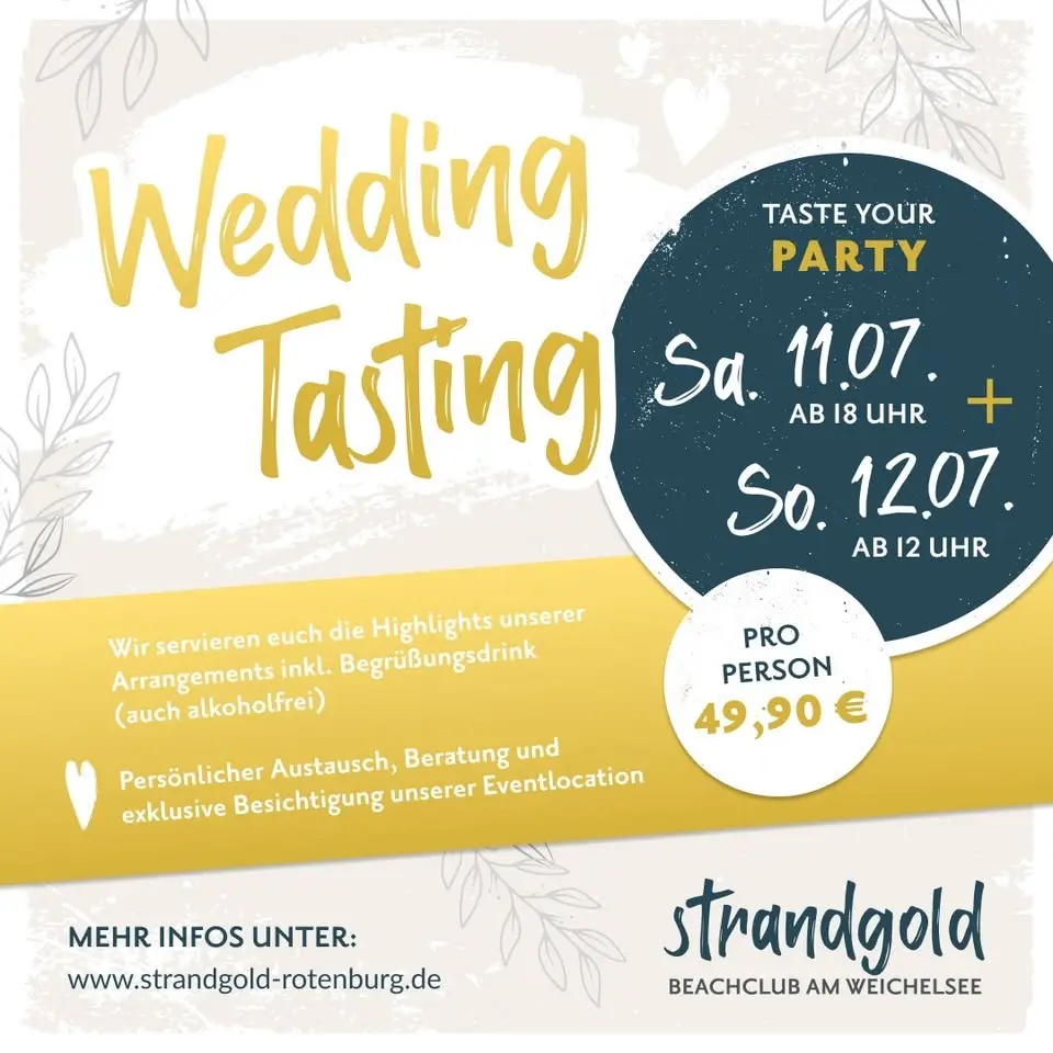 Wedding Tasting 