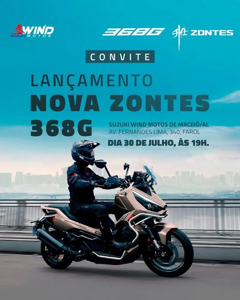Lançamento da Zontes 368G