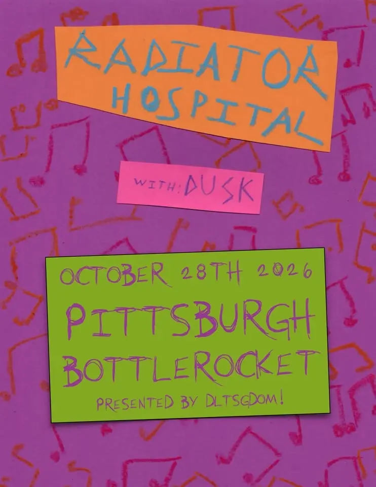 Radiator Hospital w/ Dusk at Bottlerocket Social Hall