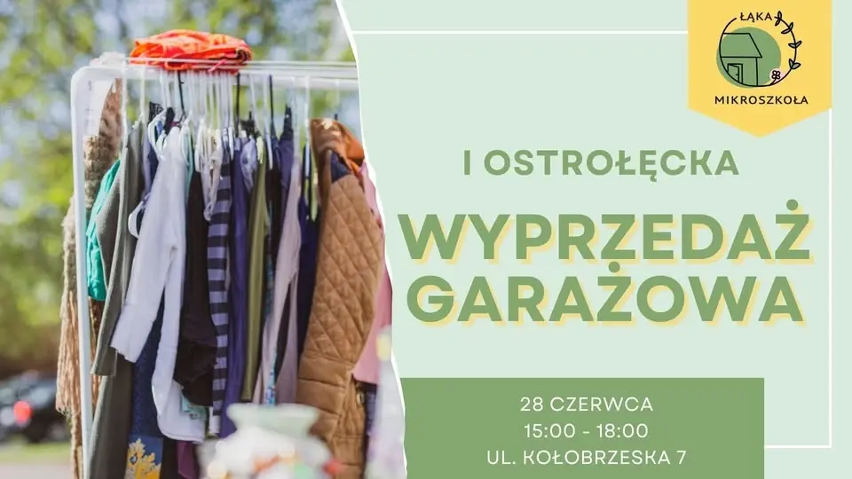 Sąsiedzkie spotkanie przy wymianie czyli I Ostrołęcka Wyprzedaż Garażowa 