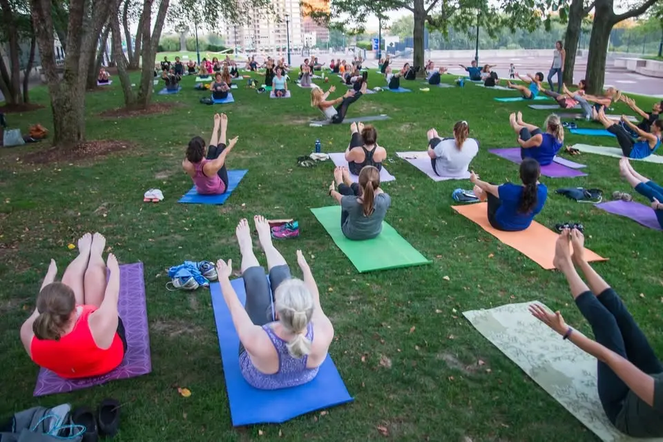 Yoga Flow on the River