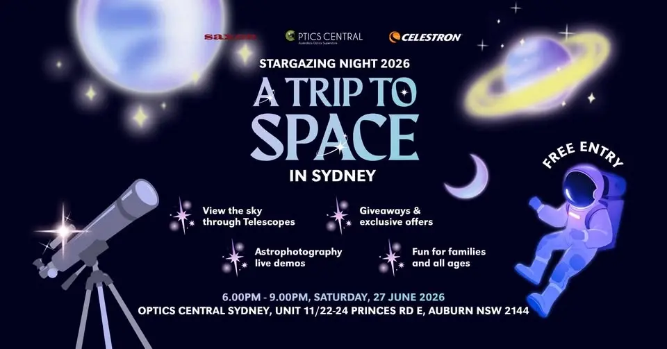 A Trip To Space - Sydney - Free Public Stargazing Event