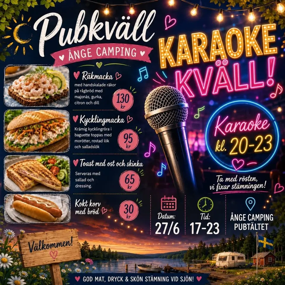 Pubkväll med karaoke
