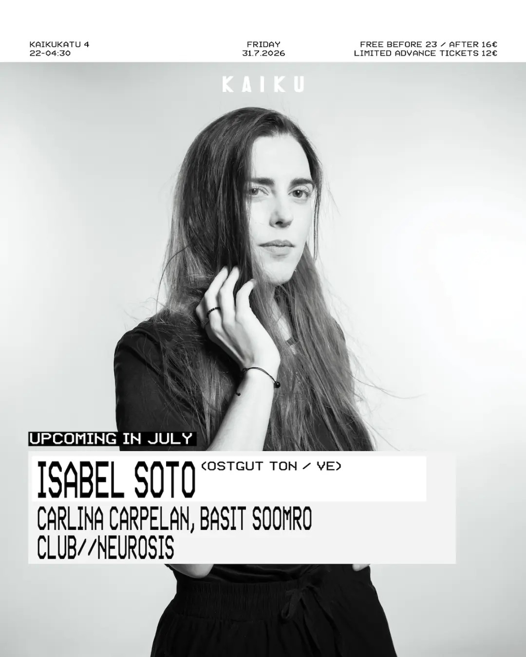 Kaiku presents: Isabel Soto