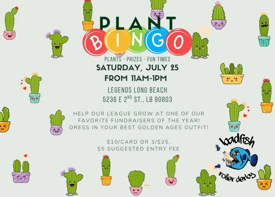 Badfish Plant Bingo