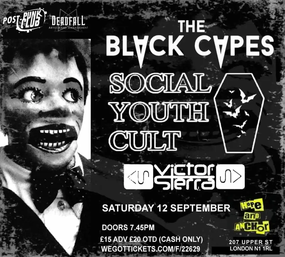 The Black Capes + Social Youth Cult + Victor Sierra