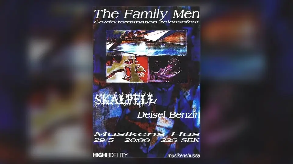 THE FAMILY MEN + Support: Skalpell + Deisel Benzin | Musikens Hus