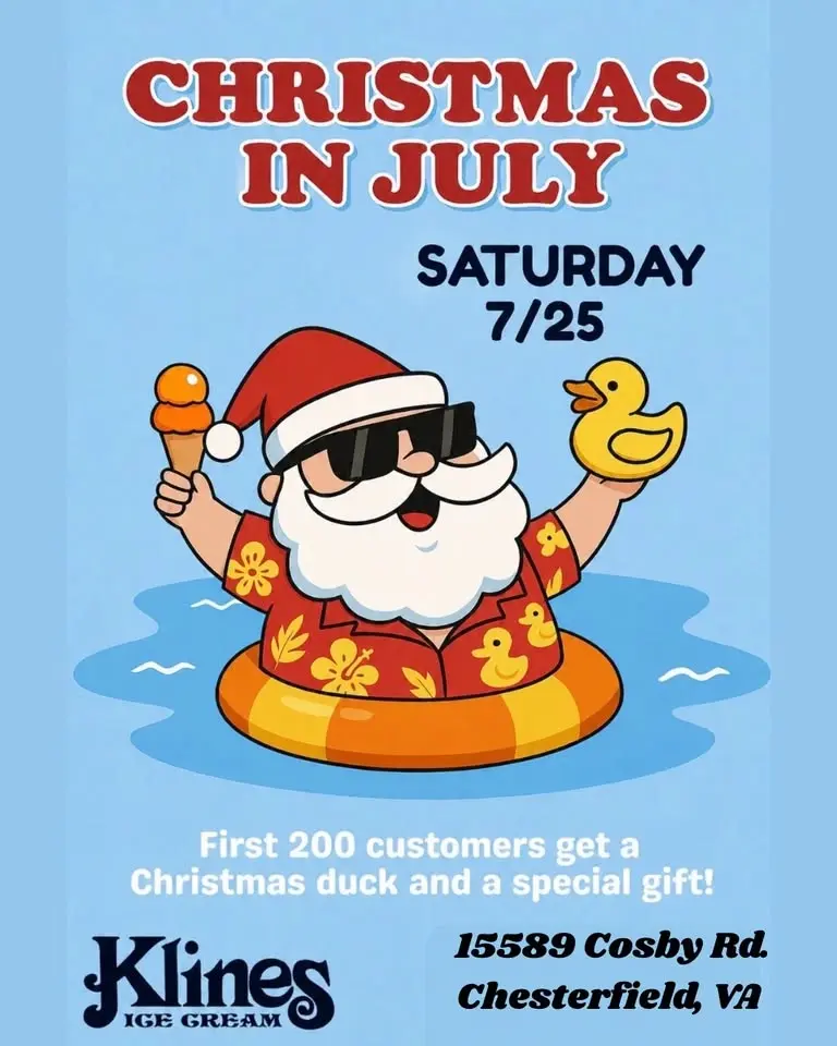 Christmas in July at Kline’s