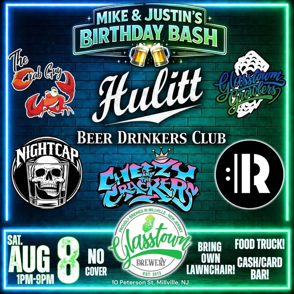 Mike and Justin's birthday bash w the HBDC at Glasstown