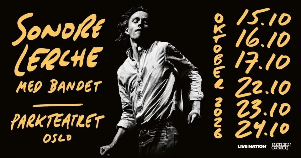 Sondre Lerche med bandet x 6 | Parkteatret
