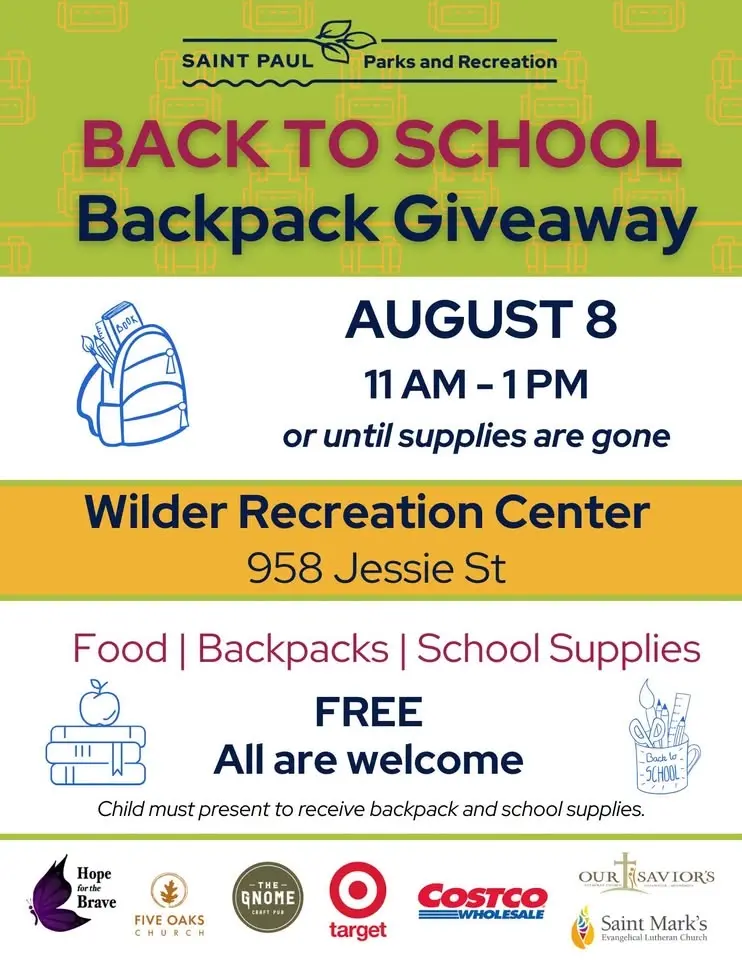 Back to School Backpack Giveaway (Wilder)