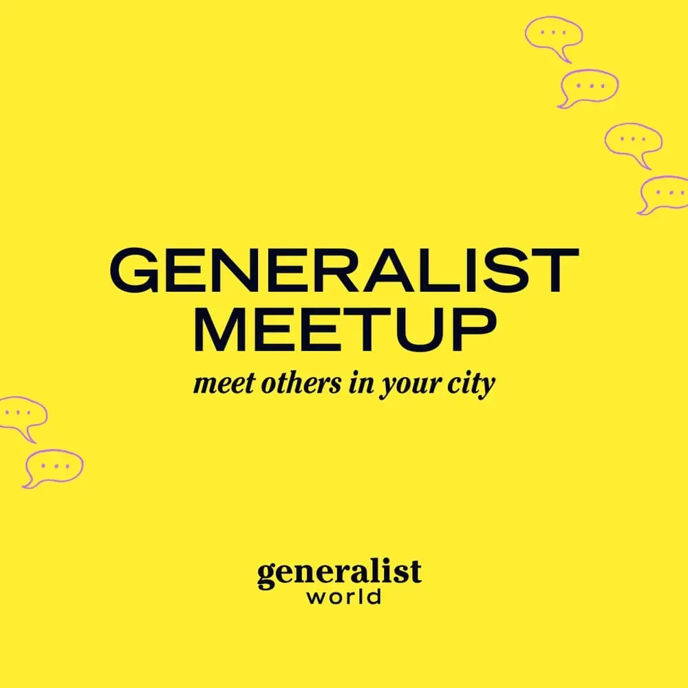 📍San Francisco - Generalist World Meetup