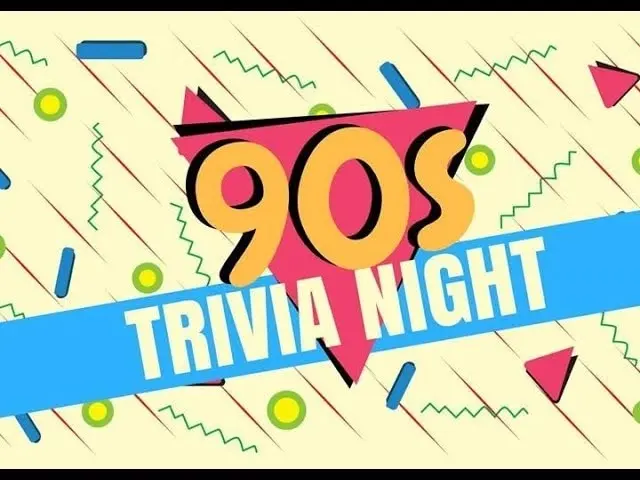 I LOVE THE 90s TRIVIA AT OBED & ISAAC'S THE CIDERY!
