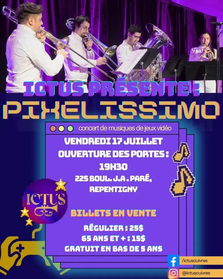 ICTUS présente Pixelissimo!