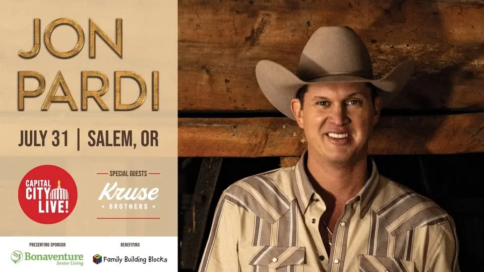 Capital City LIVE! Jon Pardi with Special Guests the Kruse Brothers