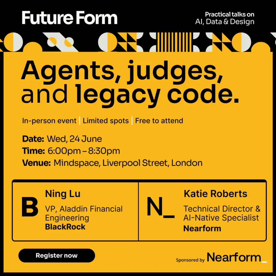 Agents, judges, and legacy code.