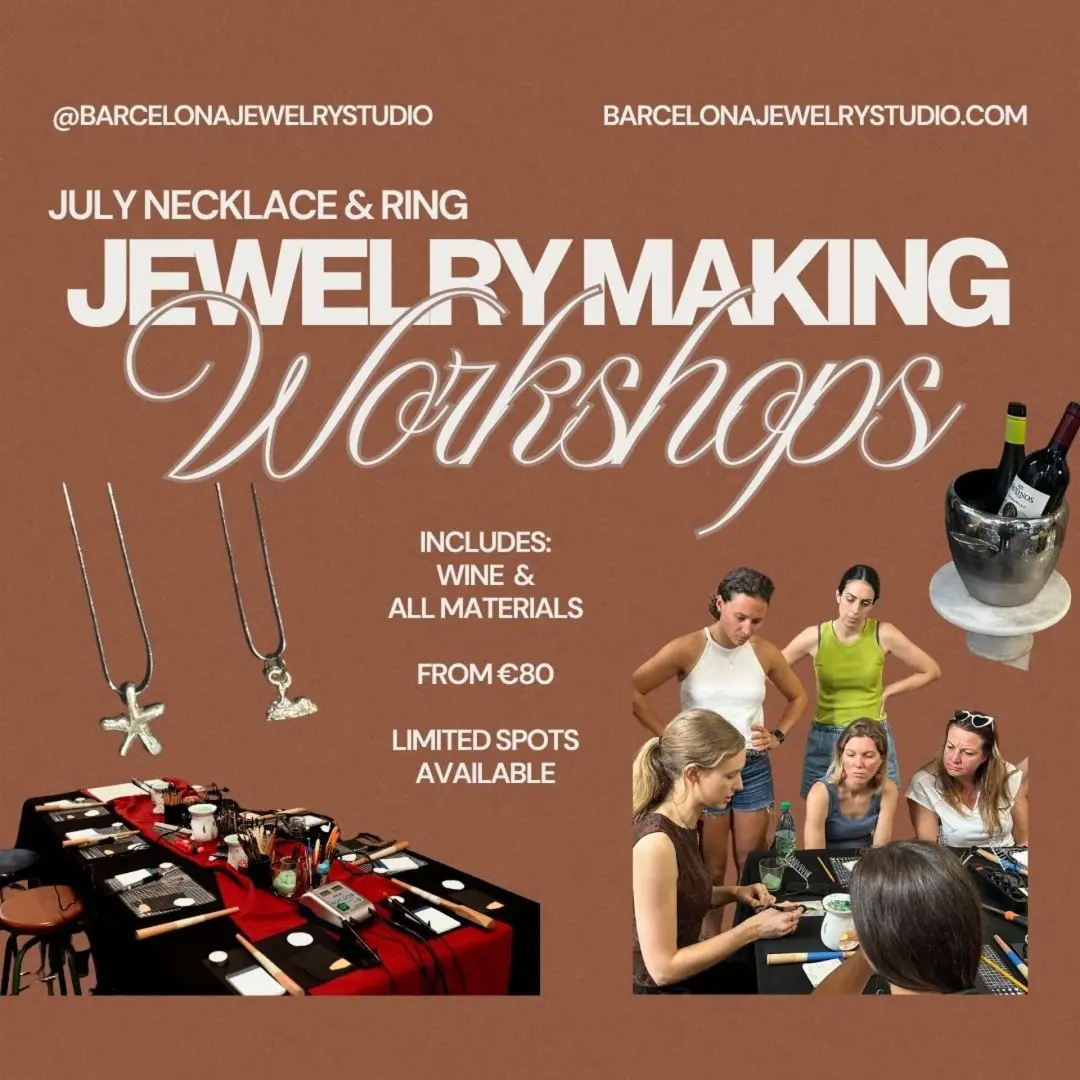 Ring/Necklace Making Group Workshop (Silver, Gold, or Bronze)