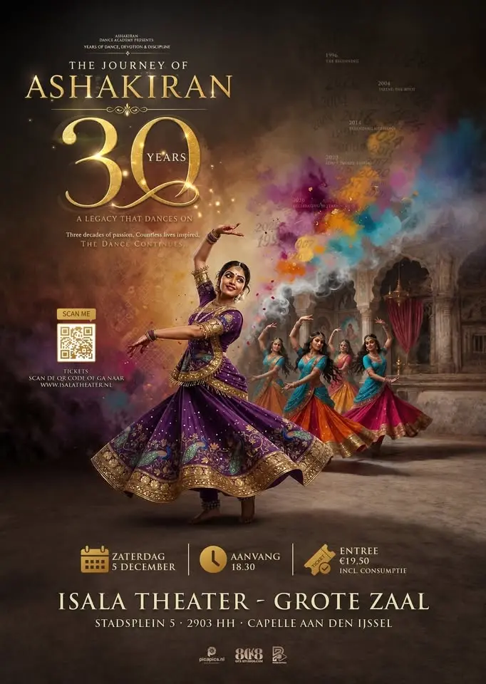 The Journey of Ashakiran – 30 jaar — Dansvoorstelling 