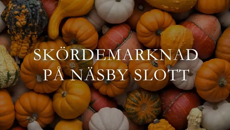 Skördemarknad på Näsby Slott