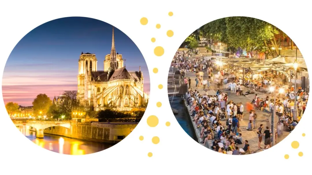 PARiS BY NiGHT ✨ circuit FETE NATIONALE 😍 ICONiC PARiS PHOTOWALK + DRiNK🍻