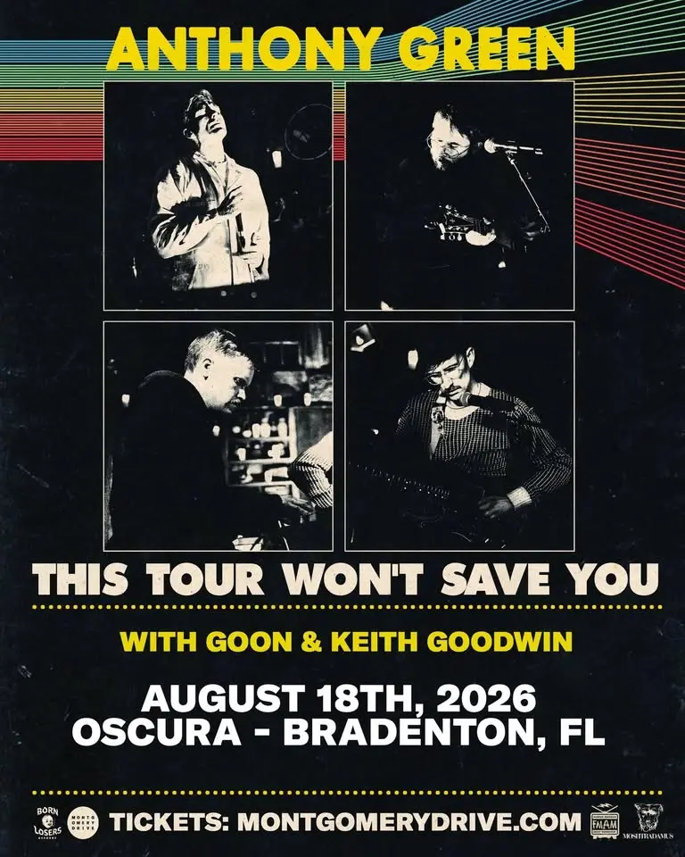 ANTHONY GREEN with GOON and Keith Goodwin at Oscura - Bradenton, FL
