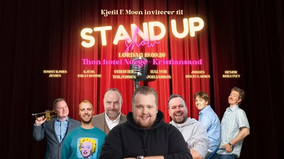 Standup show - HEADLINER HALVOR JOHANSSON -