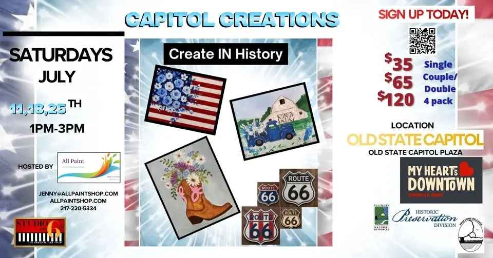 Capitol Creations at Old State Capitol with Studio on 6th
