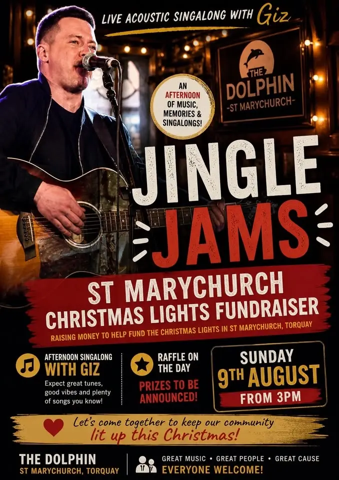 Jingle Jams – Christmas Lights Fundraiser (with Giz)