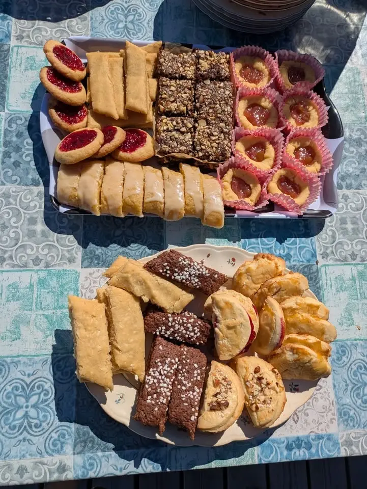 Vandring med sju sorters kakor