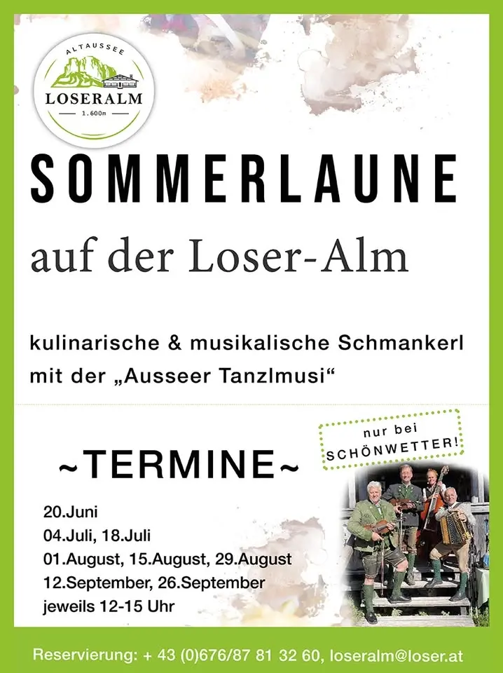 Sommerlaune Loseralm 