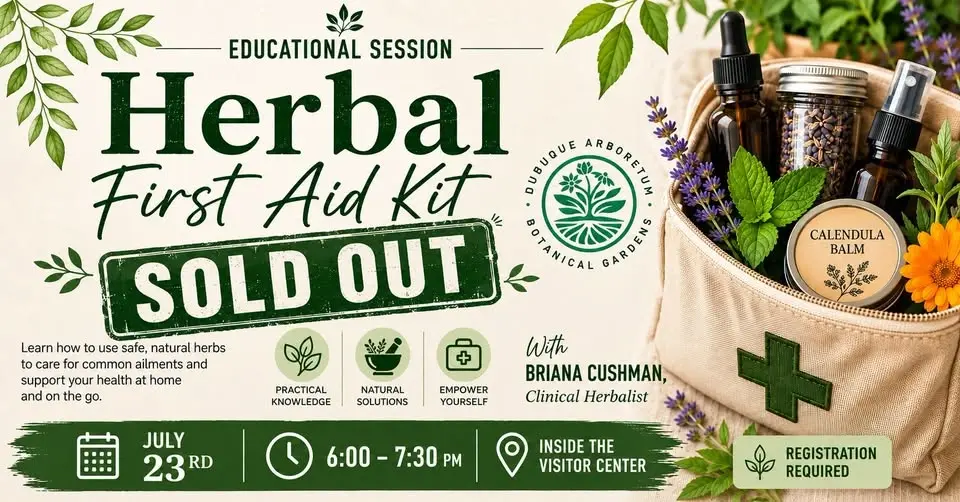 EDUCATIONAL SESSION: Herbal First Aid Kit