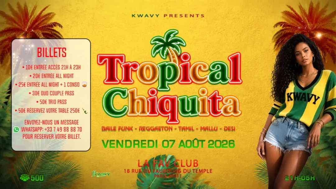 Tropical Chiquita |       K-Wavy Paris