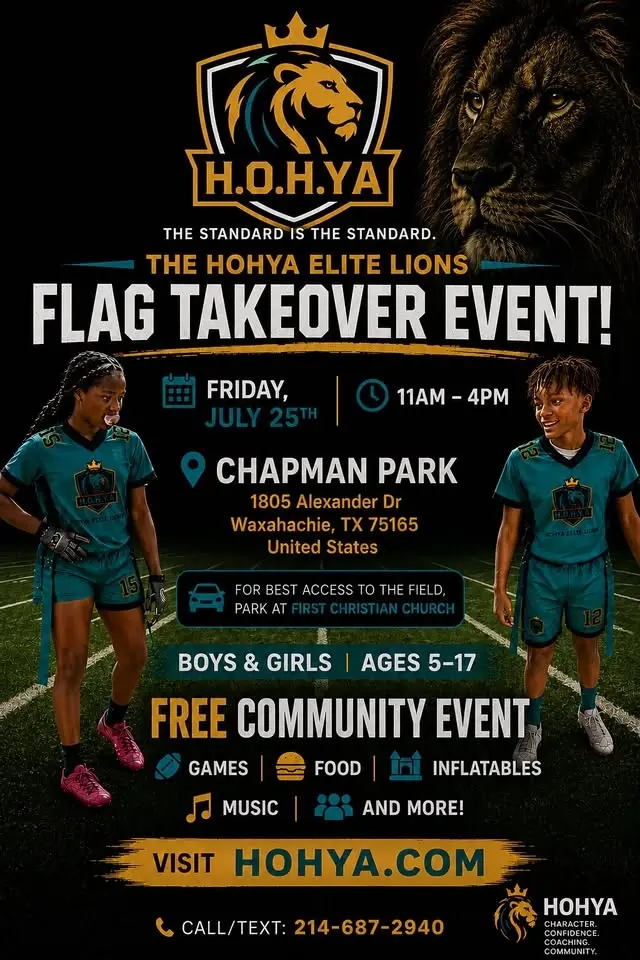 HOHYA Elite Lions Flag Football Takeover