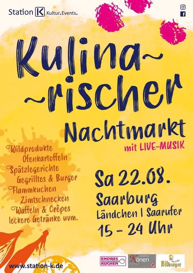 Kulinarischer NACHTMARKT