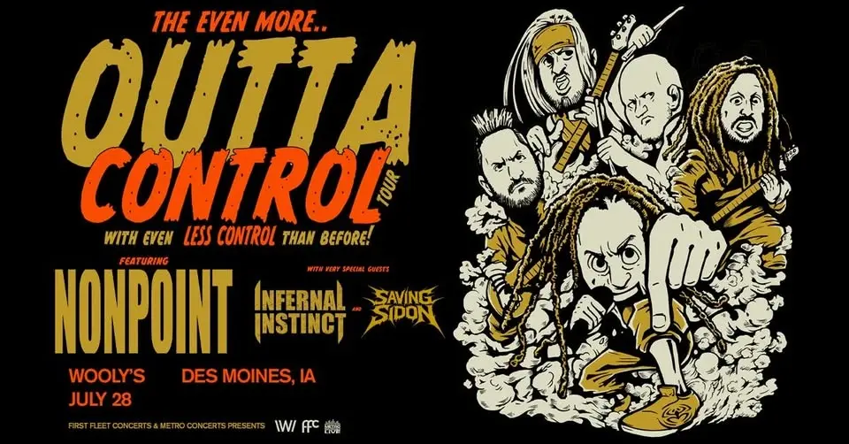Nonpoint with Infernal Instinct & Saving Sidon at Wooly's