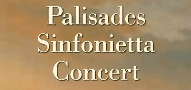 Palisades Sinfonietta Concert