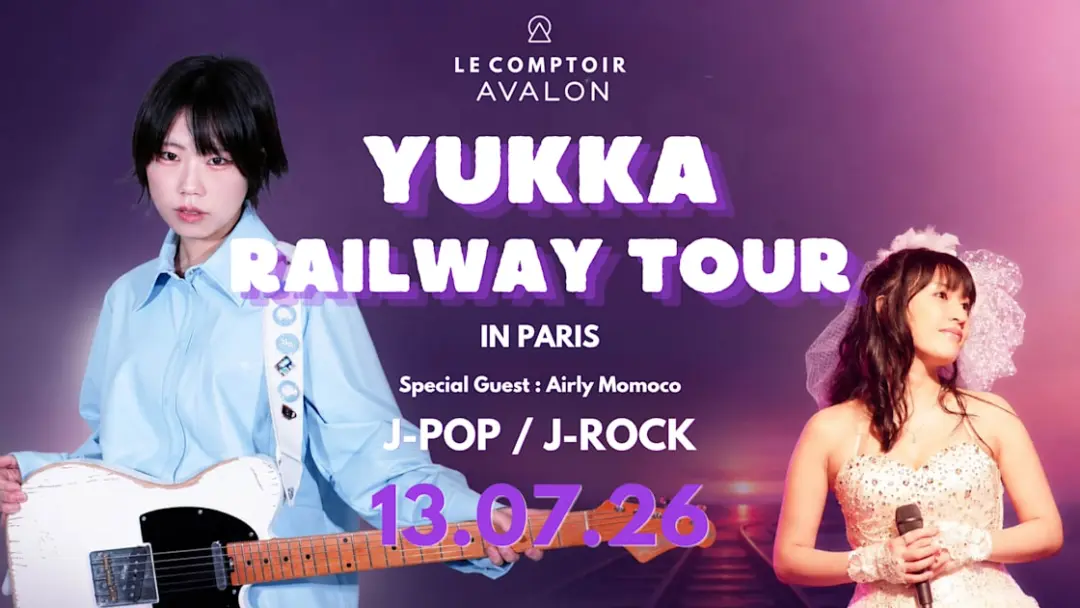 Yukka Railway Tour World Tour 2026 - Paris