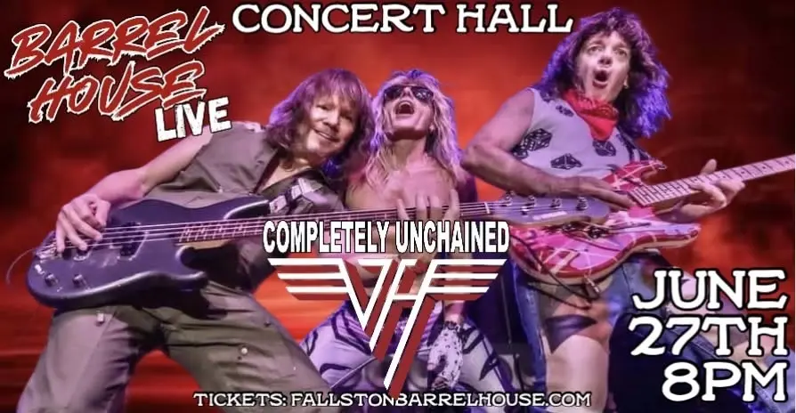 Completely Unchained (Van Halen Tribute) at Barrel House Live!