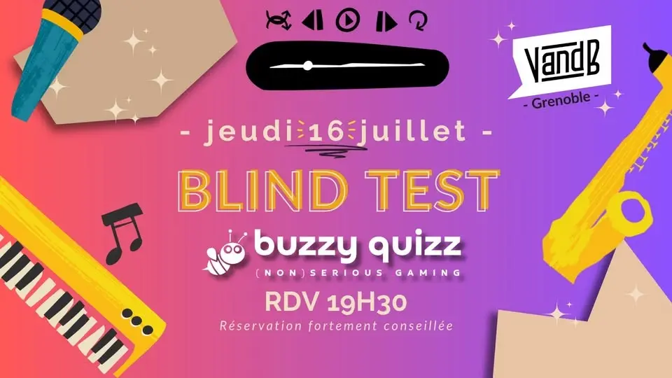 BLINDTEST de JUILLET 