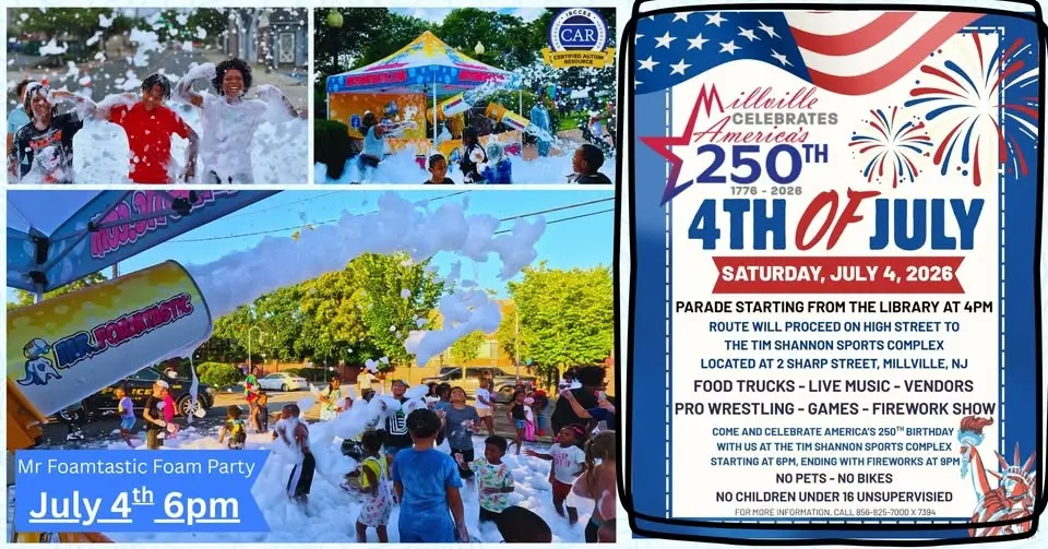 🎆 Millville Celebrates America's 250th Birthday