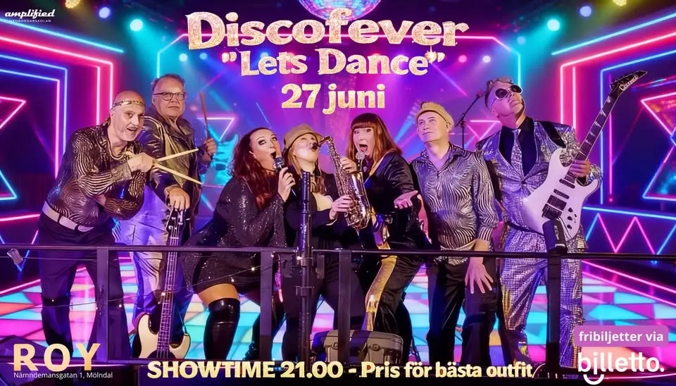DiscoFever - Let's Dance @ ROY! - fribiljetter via billetto
