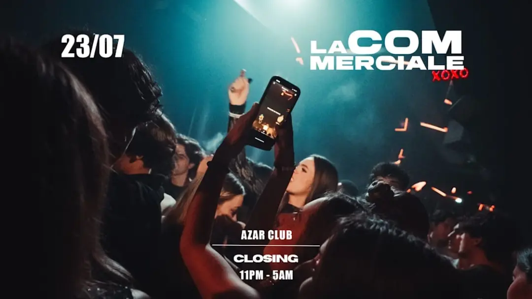 50 Tickets Only: Closing La Commerciale - Jeudi 23 Juillet
